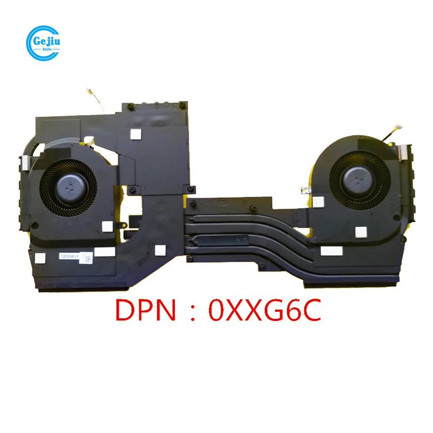 New Original CPU GPU Cooling Fan With Heatsink PN:0XXG6C FOR DELL ALIENWARE AREA-51M R2 RQ2
New Original CPU GPU Cooling Fan With Heatsink PN:0XXG6C FOR DELL ALIENWARE AREA-51M R2 RQ2