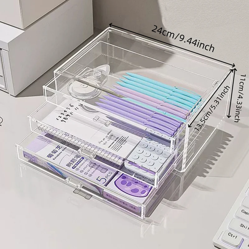 Прозрачный акриловый органайзер для ящиков
Прозрачный акриловый органайзер для ящиков