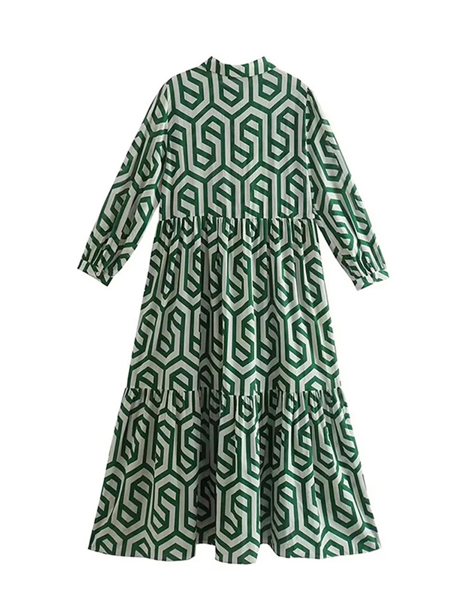 

Women Floral Print Short Sleeve Midi Dress Summer Casual V-Neck Button Up A-Line Dresses Empire Waist Flowy Beach Sundress