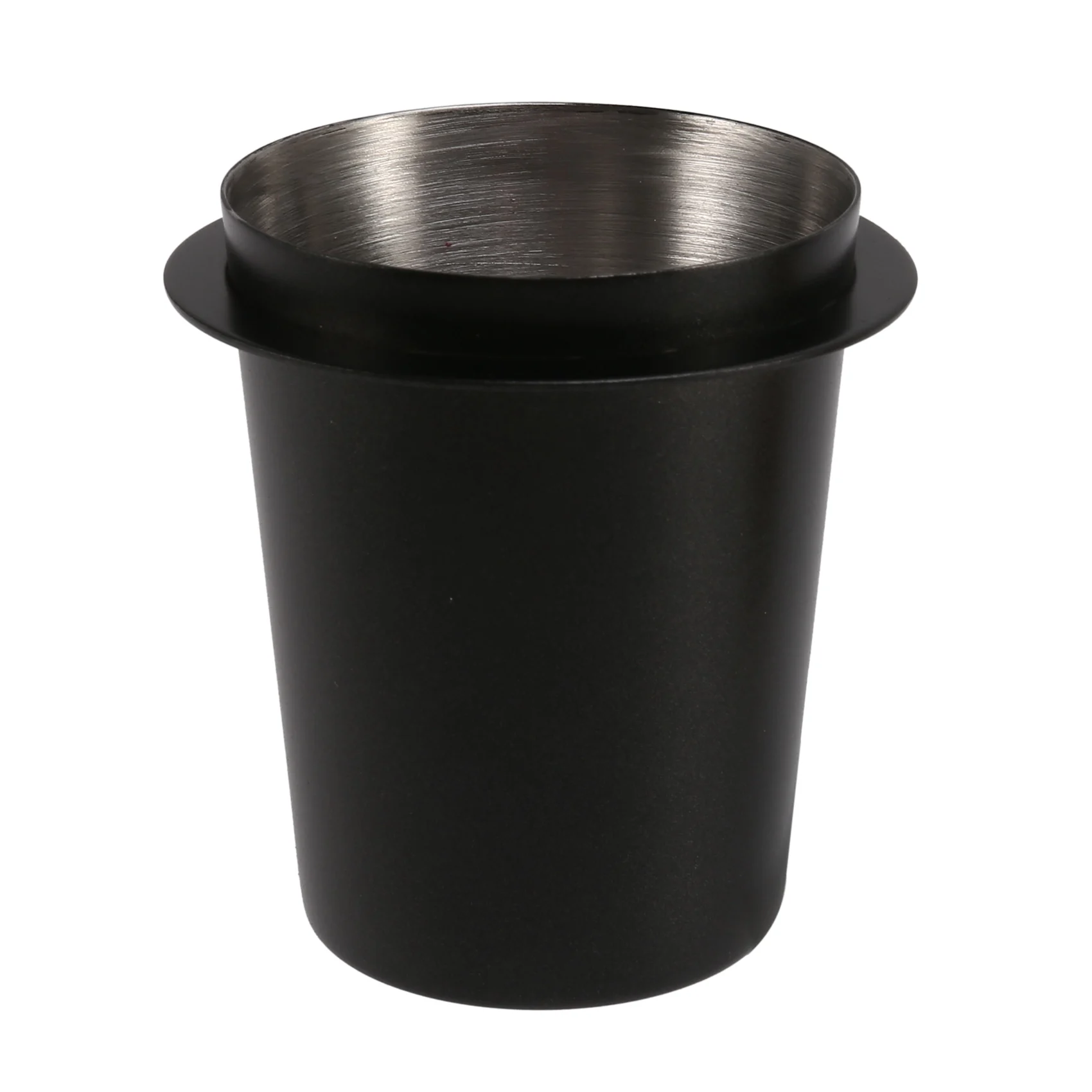 

Кружка-дозатор из нержавеющей стали, кружка для кофе, кормушка для порошка, для машины для эспрессо 58 мм, черная портативная кофеварка