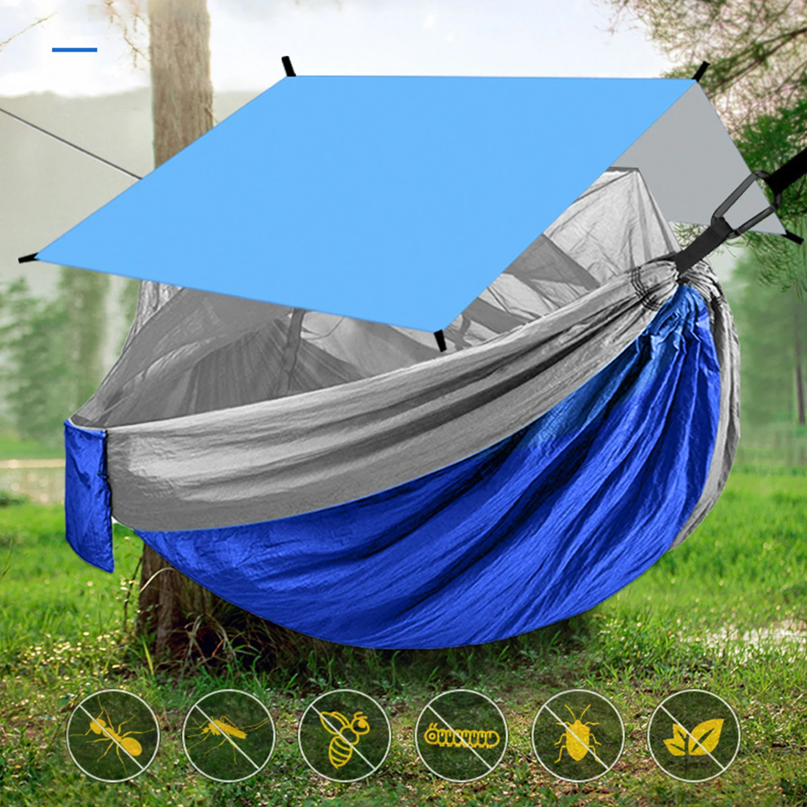 Camping Hammocks, Double Portable Hammocks For Backpacking Hiking Outdoors Camping Hiking Accessories Equipments
Camping Hammocks, Double Portable Hammocks For Backpacking Hiking Outdoors Camping Hiking Accessories Equipments