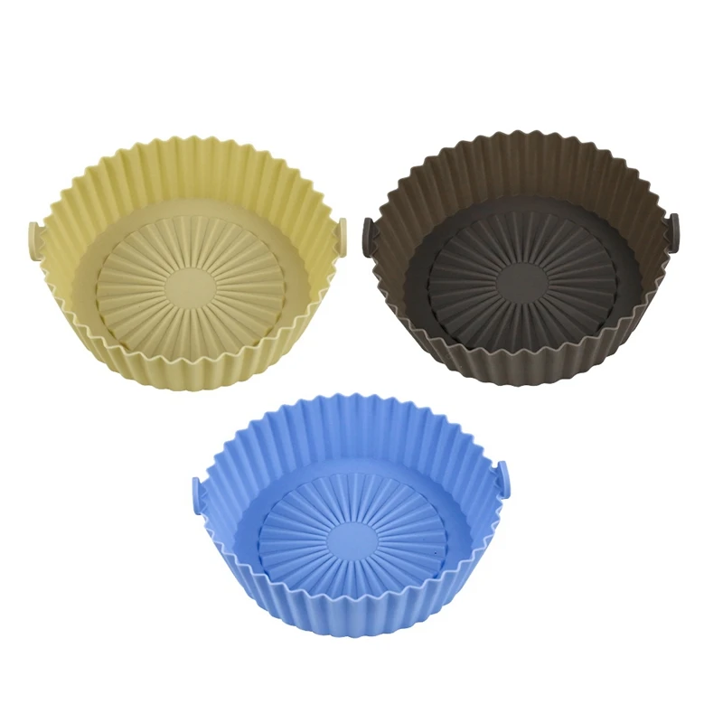 Air Fryer Silicone Pot Multifunctional Air Fryers Accessories Bread Fried Chicken Pizza Basket Baking Tray Non Stick
Air Fryer Silicone Pot Multifunctional Air Fryers Accessories Bread Fried Chicken Pizza Basket Baking Tray Non Stick