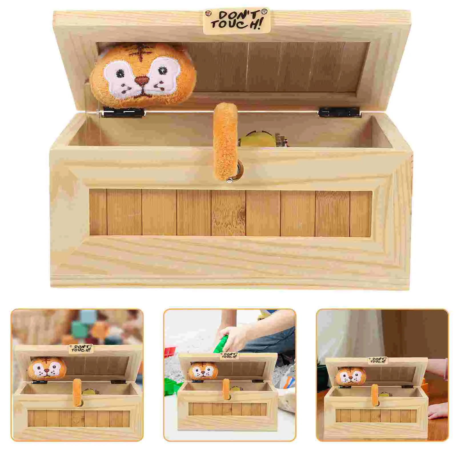 Wooden Useless Box Stress Reliever Adault Toys Dont Touch Box Stupid Stuff Useless Box Spider Box Tiger Box Kids Wooden Toys
Wooden Useless Box Stress Reliever Adault Toys Dont Touch Box Stupid Stuff Useless Box Spider Box Tiger Box Kids Wooden Toys
