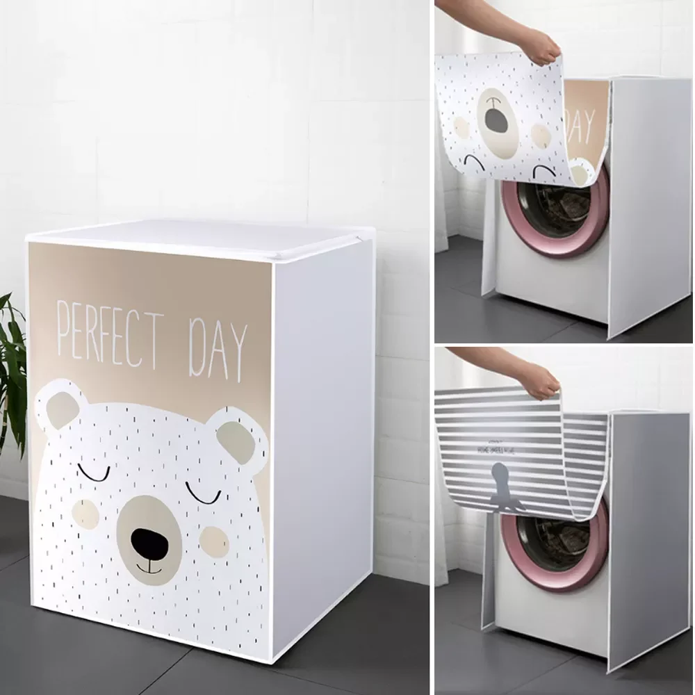 Washing Machine Cover Roller top Dust protection Cover Waterproof Case Front Loading Washing Machine Cover Household Goods
Washing Machine Cover Roller top Dust protection Cover Waterproof Case Front Loading Washing Machine Cover Household Goods