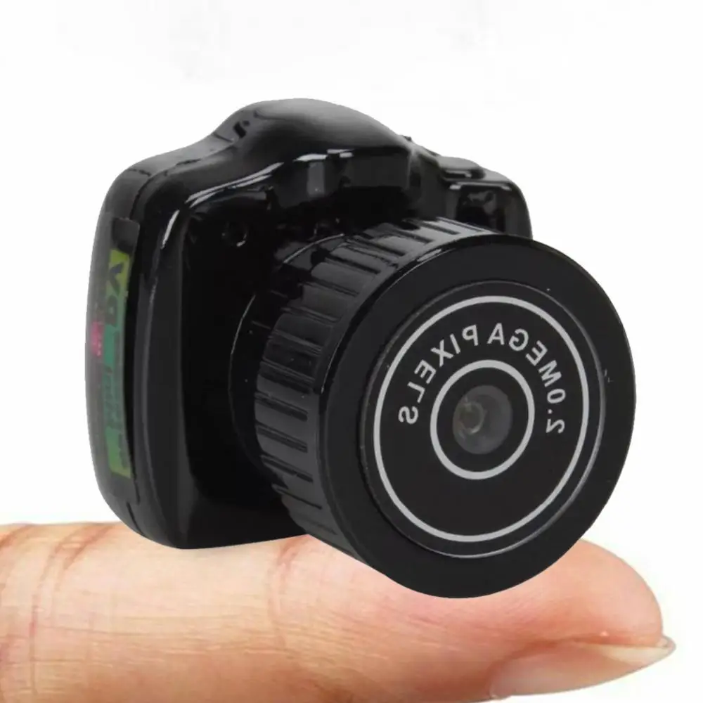 

2023 Mini Camera HD Video Audio Recorder Webcam Y2000 Camcorder Small DV DVR Security Micro Cam With Mic Support Wholesale