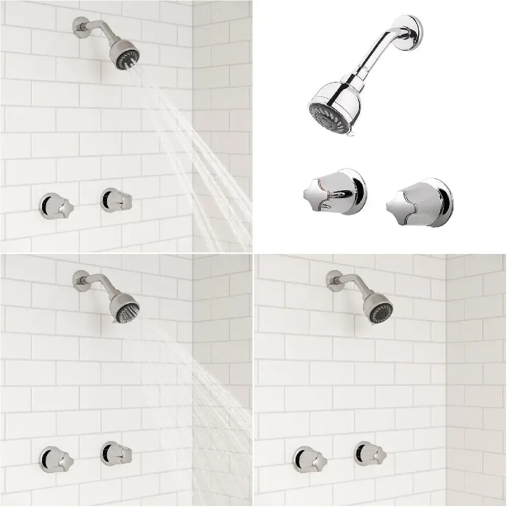 Gorgeous, Elegant Polished Chrome Tub & Shower Faucet with Verve Metal Knob Handles - Perfect for an Opulent Bathroom - 156 char
Gorgeous, Elegant Polished Chrome Tub & Shower Faucet with Verve Metal Knob Handles - Perfect for an Opulent Bathroom - 156 char