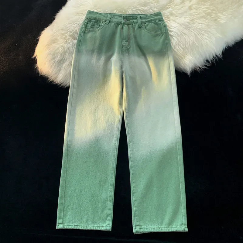 Summer Gradient Jeans Men Fashion Retro Harajuku Casual Straight Jeans Mens Streetwear Hip Hop Denim Pants Mens Trousers M-2XL
Summer Gradient Jeans Men Fashion Retro Harajuku Casual Straight Jeans Mens Streetwear Hip Hop Denim Pants Mens Trousers M-2XL