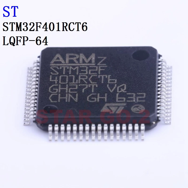 5PCSx STM32F401RCT6 LQFP-64 ST Microcontroller 
5PCSx STM32F401RCT6 LQFP-64 ST Microcontroller