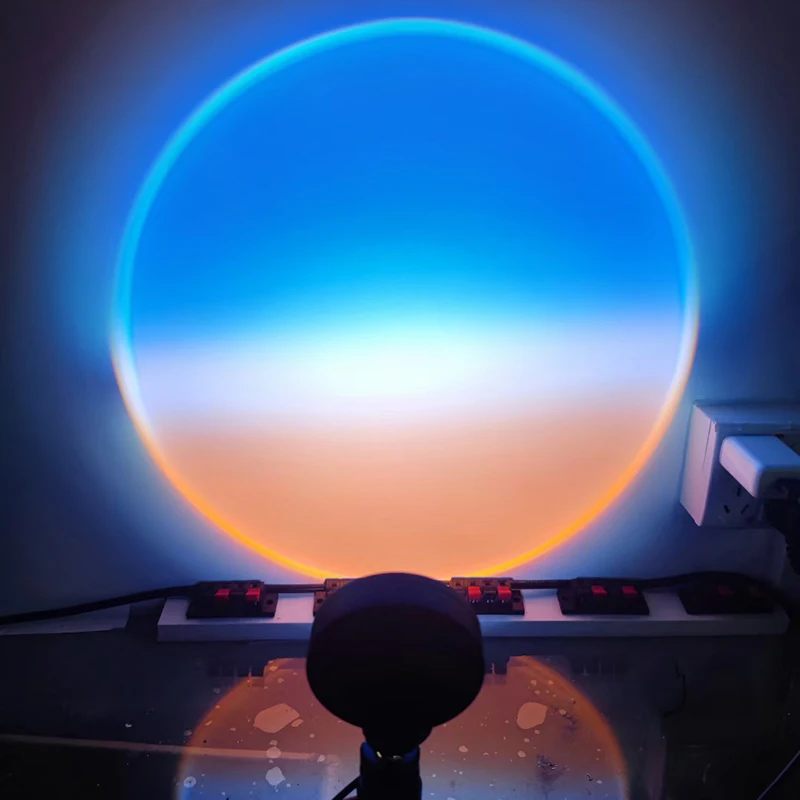 Dawn Sunset Background Lamp Sunset Table Lamp LED Rainbow Projection Lamp Live Broadcast Creative Projection Atmosphere Lamp
Dawn Sunset Background Lamp Sunset Table Lamp LED Rainbow Projection Lamp Live Broadcast Creative Projection Atmosphere Lamp