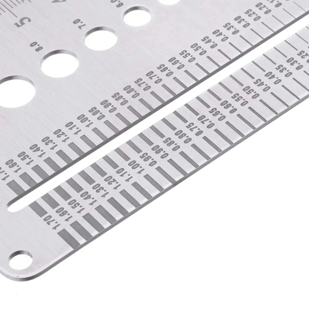 2-10mm Stainless Steel Bolt Screw Gauge Plate Screw Diameter Measuring Ruler Screw Thread Gauge Precision Threaded Tool
2-10mm Stainless Steel Bolt Screw Gauge Plate Screw Diameter Measuring Ruler Screw Thread Gauge Precision Threaded Tool