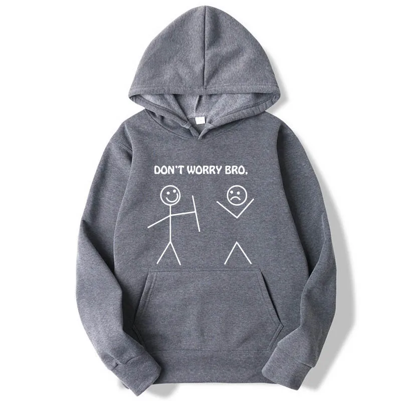 DONT WORRY BRO Brand Man Sweatshirts Spring and Autumn Solid Hooded Shirt Top Fashion Oversized Pullover O-neck Clothes for Men
DONT WORRY BRO Brand Man Sweatshirts Spring and Autumn Solid Hooded Shirt Top Fashion Oversized Pullover O-neck Clothes for Men