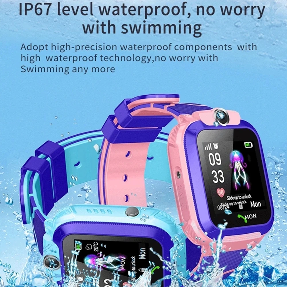 2023 New Kids Smart Watch For Children SOS Phone With Sim Card Location Tracker Boy Gilr Gift Alarm Clock Q12 Smartwatch Android
2023 New Kids Smart Watch For Children SOS Phone With Sim Card Location Tracker Boy Gilr Gift Alarm Clock Q12 Smartwatch Android