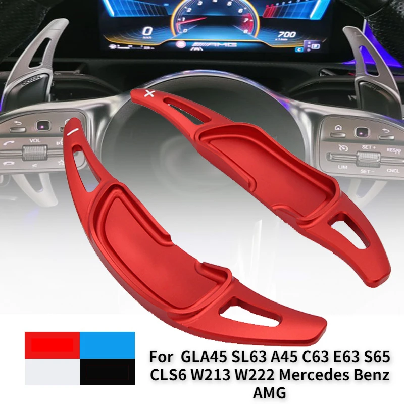 Aluminum Car Steering Wheel Shift Paddle Shifter DSG For Mercedes Benz AMG GLA45 SL63 A45 C63 E63 S65 CLS6 W213 W222
Aluminum Car Steering Wheel Shift Paddle Shifter DSG For Mercedes Benz AMG GLA45 SL63 A45 C63 E63 S65 CLS6 W213 W222