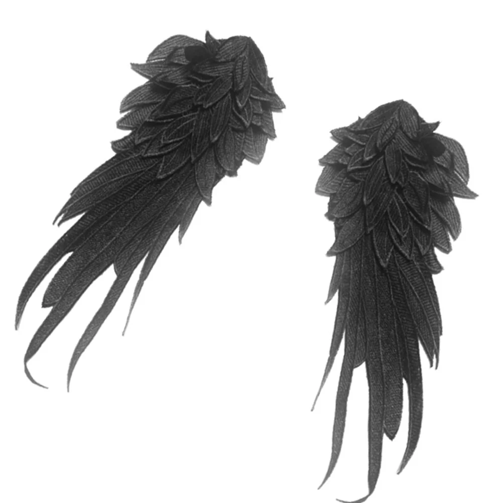 Patches Wing Patch Iron Applique Sew Embroidered Lace Black Cloth Decor Costume Dress Embroidery Clothes Sewing Angel Badges
Patches Wing Patch Iron Applique Sew Embroidered Lace Black Cloth Decor Costume Dress Embroidery Clothes Sewing Angel Badges