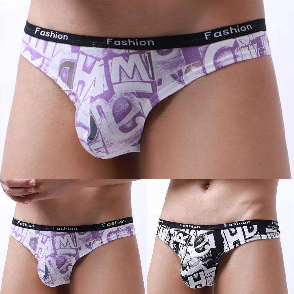 Mens Sexy G-String Briefs Thongs Printed Underwear Low Waist Panties Soft Pouch Underpants Shorts Eroyic Lingeries
Mens Sexy G-String Briefs Thongs Printed Underwear Low Waist Panties Soft Pouch Underpants Shorts Eroyic Lingeries