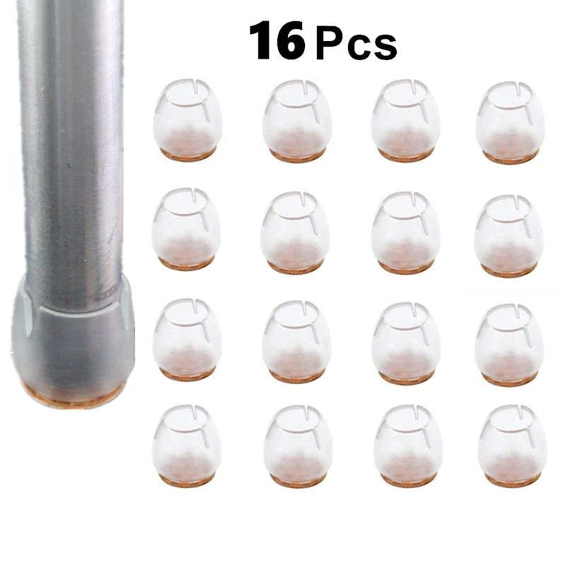 16 PCS Silicone Chair Leg Caps Table Foot Pads For Round 12-17Mm Bottom Non-Slip Desk Foot Covers Floor Protectors Cover
16 PCS Silicone Chair Leg Caps Table Foot Pads For Round 12-17Mm Bottom Non-Slip Desk Foot Covers Floor Protectors Cover