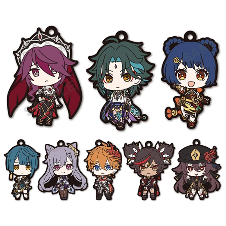 Японское аниме BUSHIROAD Gachapon Gacha Капсульная игрушка Genshin ударная роль резиновая фигурка Keychian Rosaria Xiangling Xinyan подвеска
Японское аниме BUSHIROAD Gachapon Gacha Капсульная игрушка Genshin ударная роль резиновая фигурка Keychian Rosaria Xiangling Xinyan подвеска