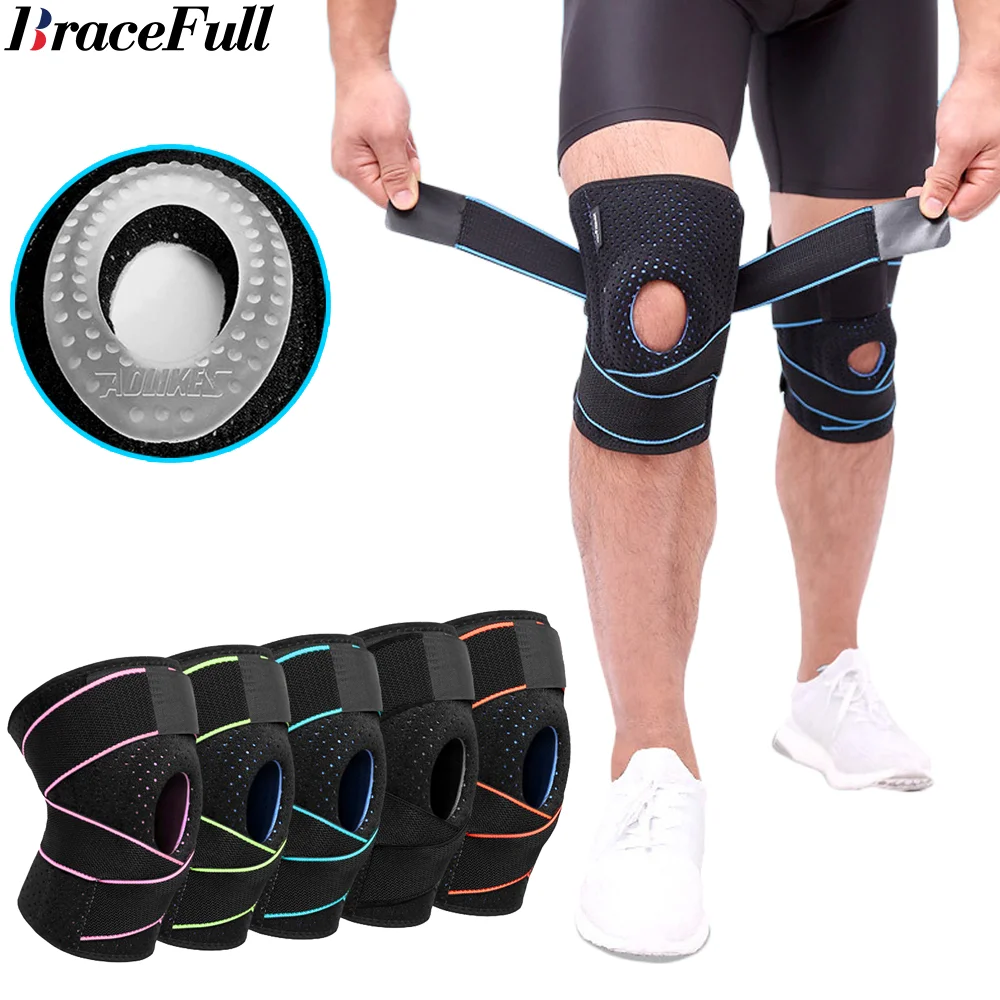 

1Pcs Knee Brace Stabilizers for Meniscus Tear Knee Pain ACL MCL Injury Recovery Adjustable Knee Support Braces for Men Women