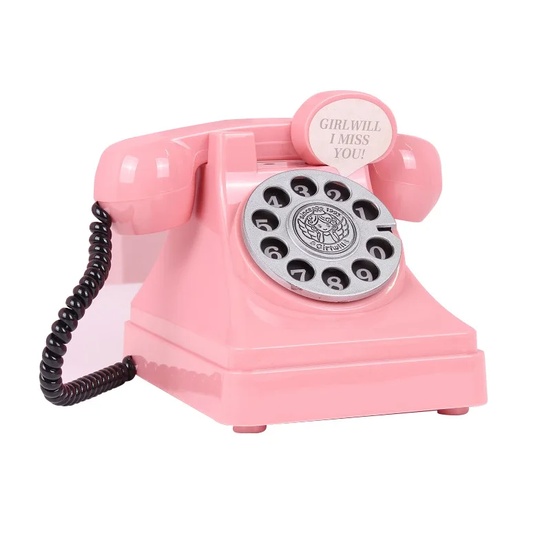 Retro Telephone Piggy Bank Plastic Creative Gift for Kids Home Living Room Wine Cabinet Decorative Ornaments Craft
Retro Telephone Piggy Bank Plastic Creative Gift for Kids Home Living Room Wine Cabinet Decorative Ornaments Craft