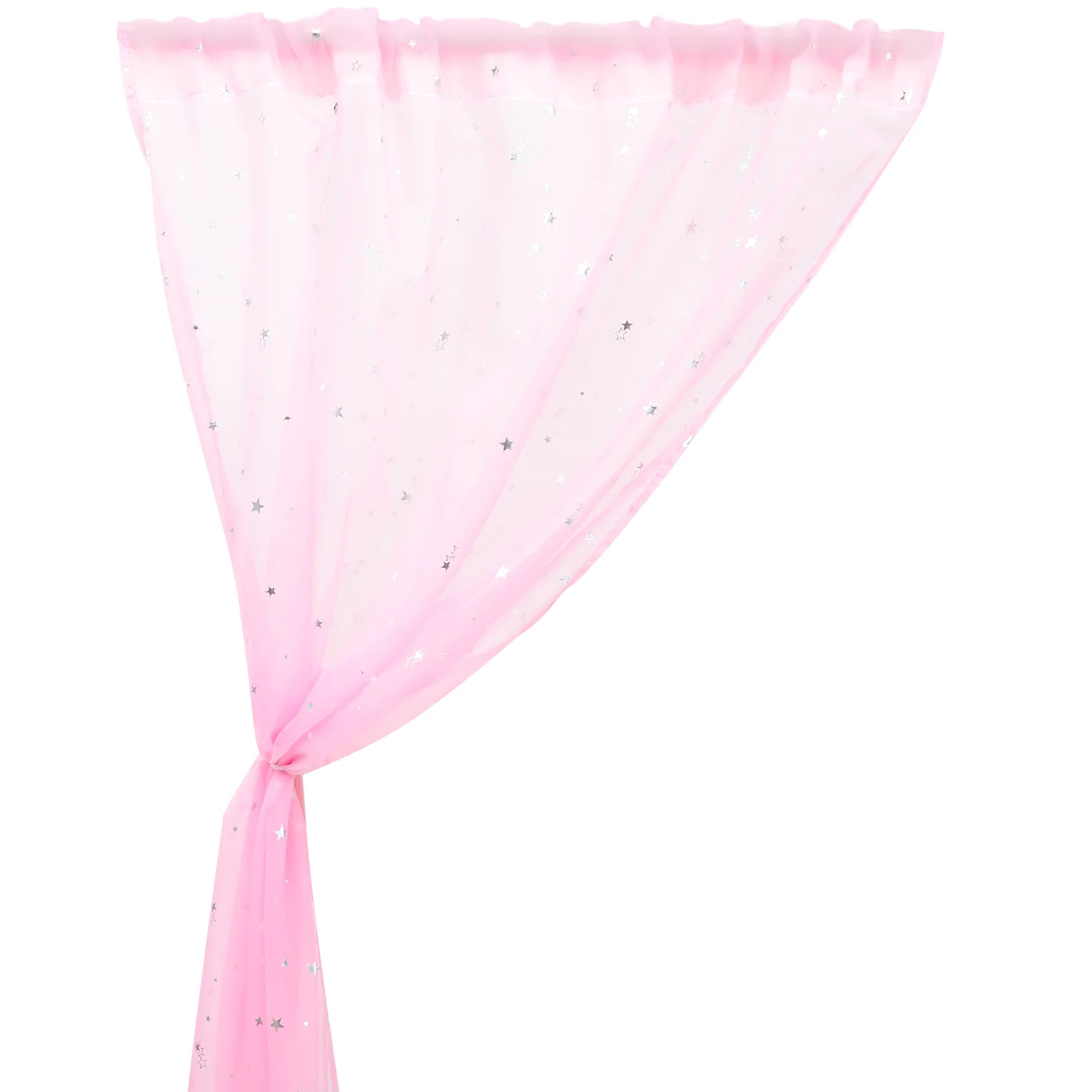 Stars Pattern Semi Sheer Curtain Breathable Polyester Gauze Curtain Decorative Sheer Window Curtain
Stars Pattern Semi Sheer Curtain Breathable Polyester Gauze Curtain Decorative Sheer Window Curtain