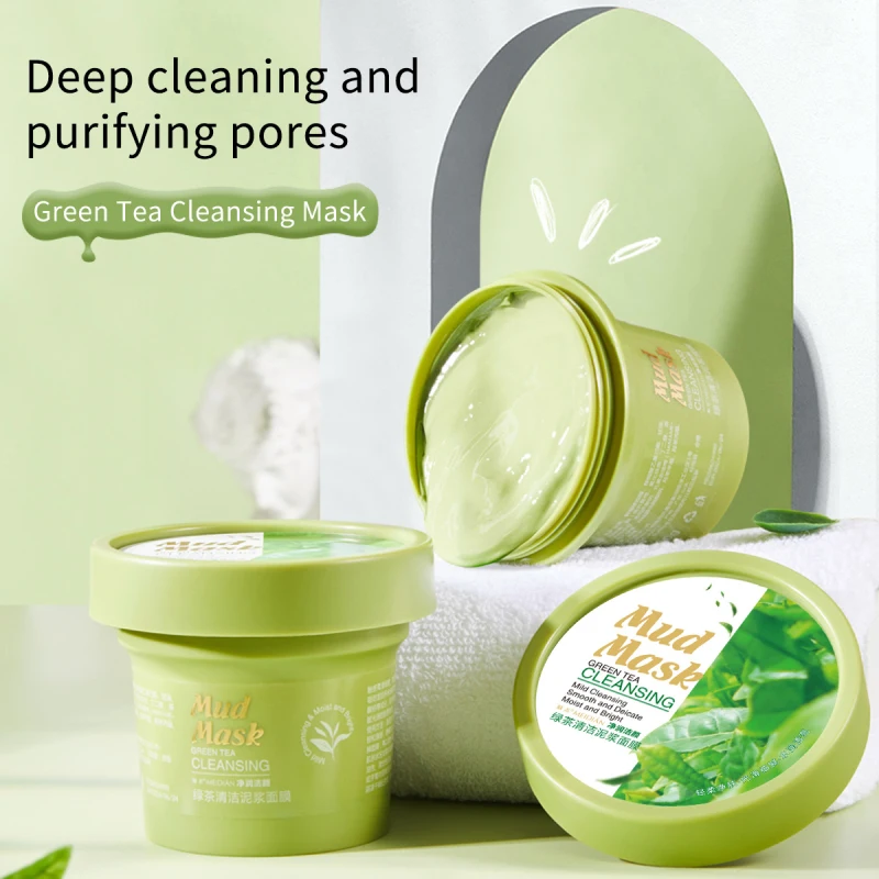 Green Tea Clean Face Mask Purifying Clay Masks Deep Cleaning Pores Oil Control Anti-Acne Moisturizing Whitening Face Skin Care
Green Tea Clean Face Mask Purifying Clay Masks Deep Cleaning Pores Oil Control Anti-Acne Moisturizing Whitening Face Skin Care