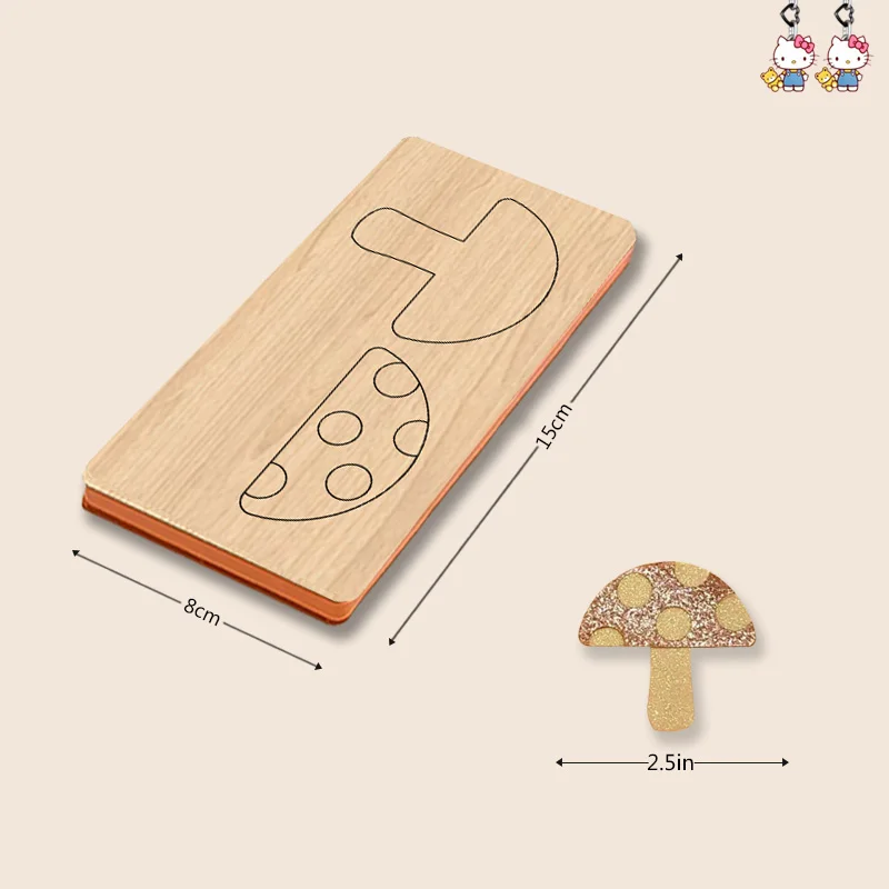 XX242 2.5-inch Mushroom Mold Wooden Cutting Dies Suitable For Most Cutting Machines
XX242 2.5-inch Mushroom Mold Wooden Cutting Dies Suitable For Most Cutting Machines
