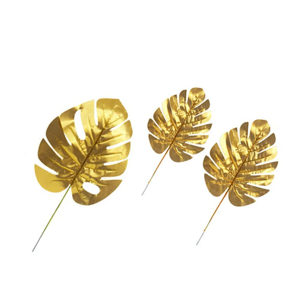 Monstera Leaf Leavessmall Faux Palm Artificial Golden Tropical Fake Metal Wallstems Newmixed
Monstera Leaf Leavessmall Faux Palm Artificial Golden Tropical Fake Metal Wallstems Newmixed
