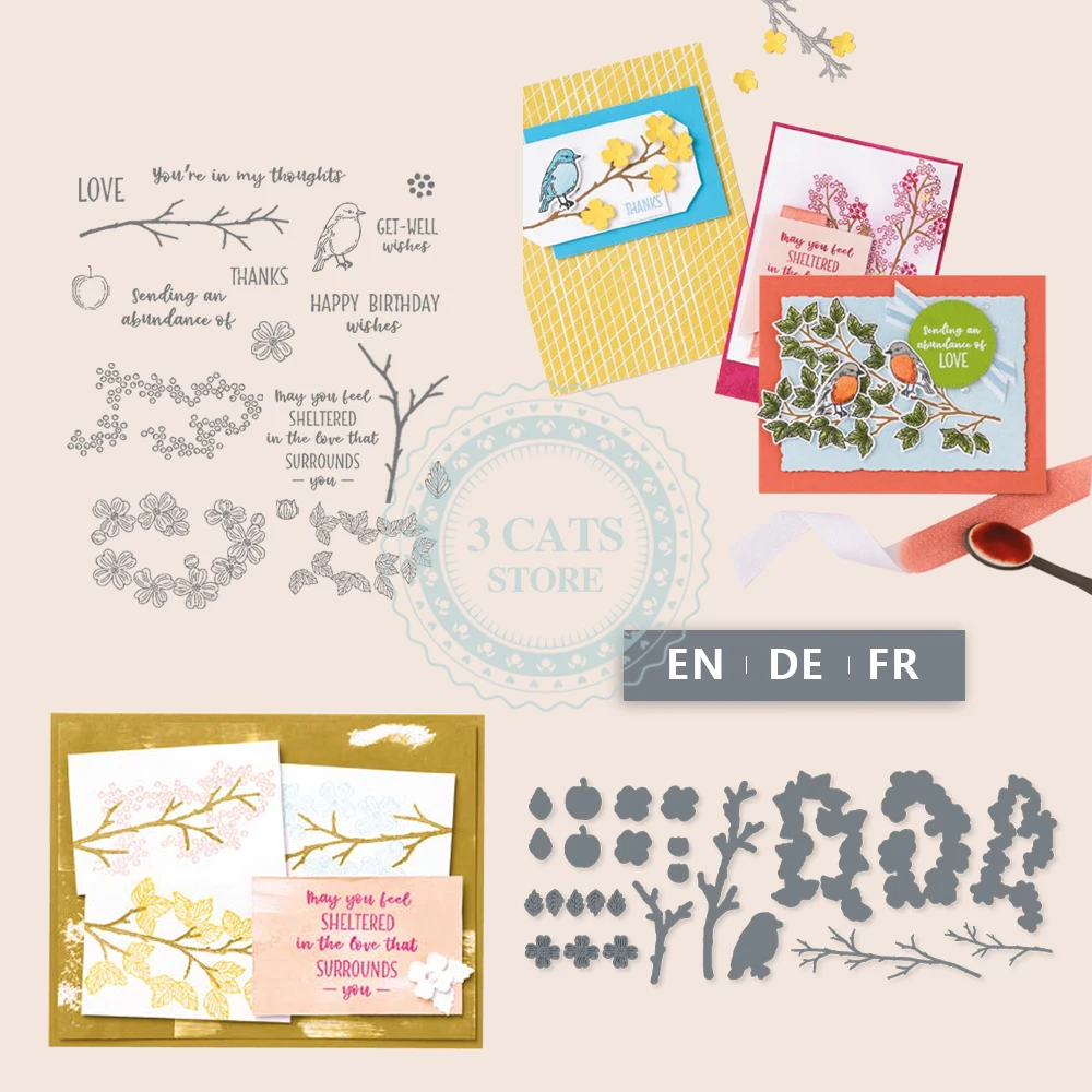 MP721 Springbird Clear Stamps And Metal Cutting Dies For Diy Handmade Paper Card Decoration Album Craft Scrapbook Dies
MP721 Springbird Clear Stamps And Metal Cutting Dies For Diy Handmade Paper Card Decoration Album Craft Scrapbook Dies