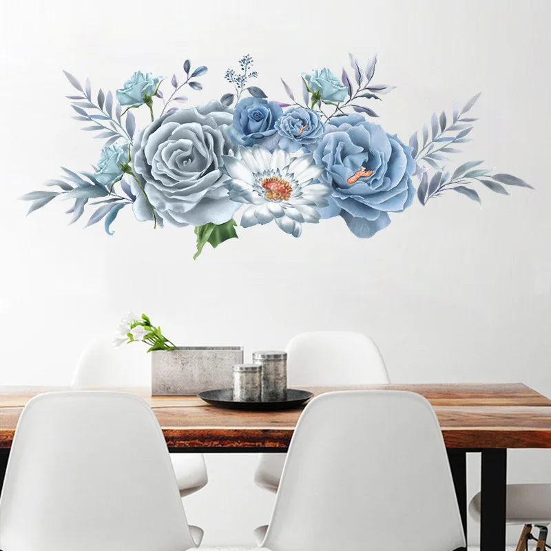 Blue Peony Flower Wall Stickers Home Room Decoration Bedroom Bathroom Botanical Wall Furniture Door House Interior Decor
Blue Peony Flower Wall Stickers Home Room Decoration Bedroom Bathroom Botanical Wall Furniture Door House Interior Decor