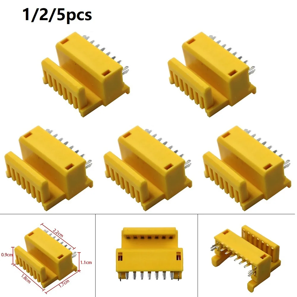 

PCB BMS Charging Protection Board Connector 1/2/5 PCS Terminal For Makita BL1850 BL1830 18V Li-ion Battery Adapter Converter