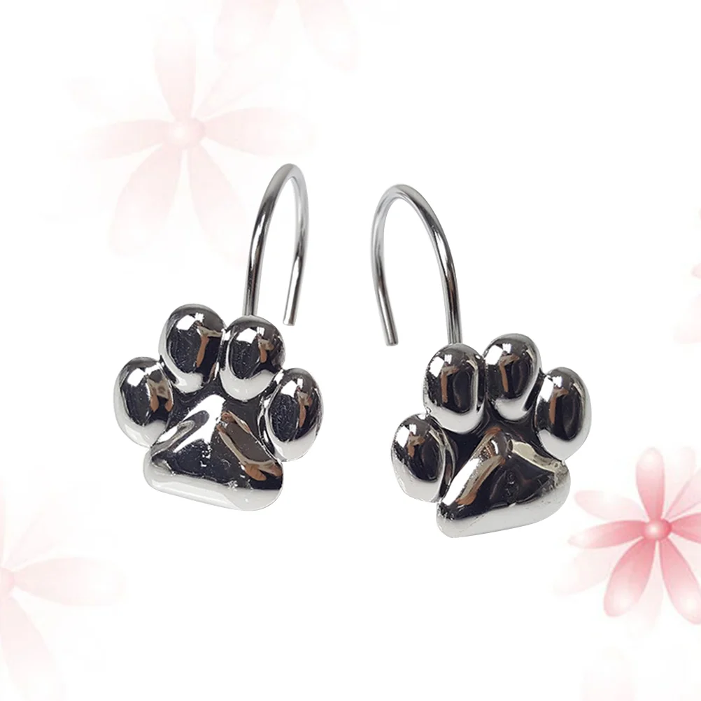 Curtain Hooks Shower Cat Hook Paw Print Bathroom Rings Metal Decorative Hanger Rust Proof Decor Polished Cute Rod Footprintsclaw
Curtain Hooks Shower Cat Hook Paw Print Bathroom Rings Metal Decorative Hanger Rust Proof Decor Polished Cute Rod Footprintsclaw