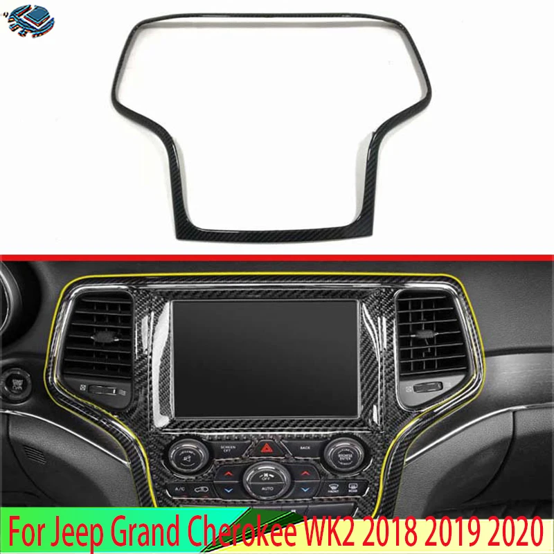 For Jeep Grand Cherokee WK2 2018-2020 Car Styling Accessories Carbon Fiber Style Navigation Sticker Navigation Switch Panel
For Jeep Grand Cherokee WK2 2018-2020 Car Styling Accessories Carbon Fiber Style Navigation Sticker Navigation Switch Panel