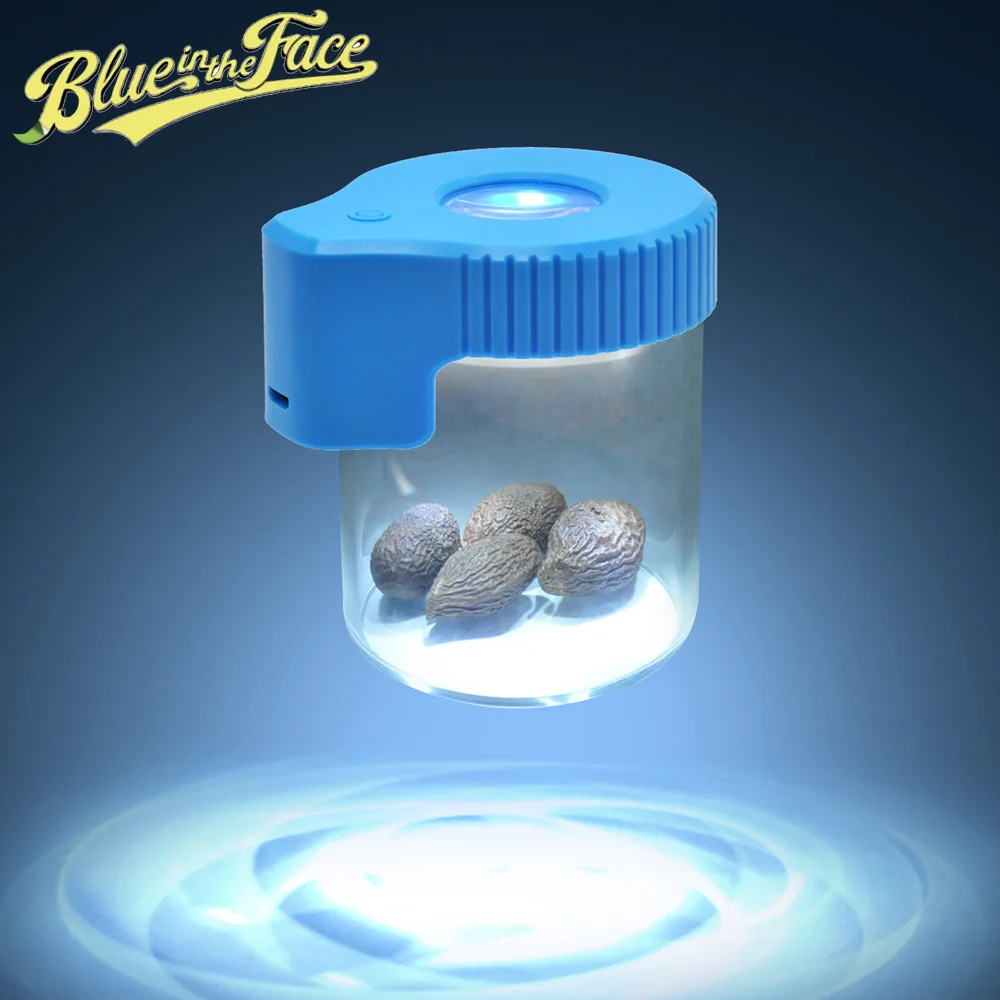 Light-Up Tobacco Storage Jar Air Tight Tobacco Box Herb Case Storage Magnifying Jar Viewing Container Vacuum Seal Pill Box
Light-Up Tobacco Storage Jar Air Tight Tobacco Box Herb Case Storage Magnifying Jar Viewing Container Vacuum Seal Pill Box
