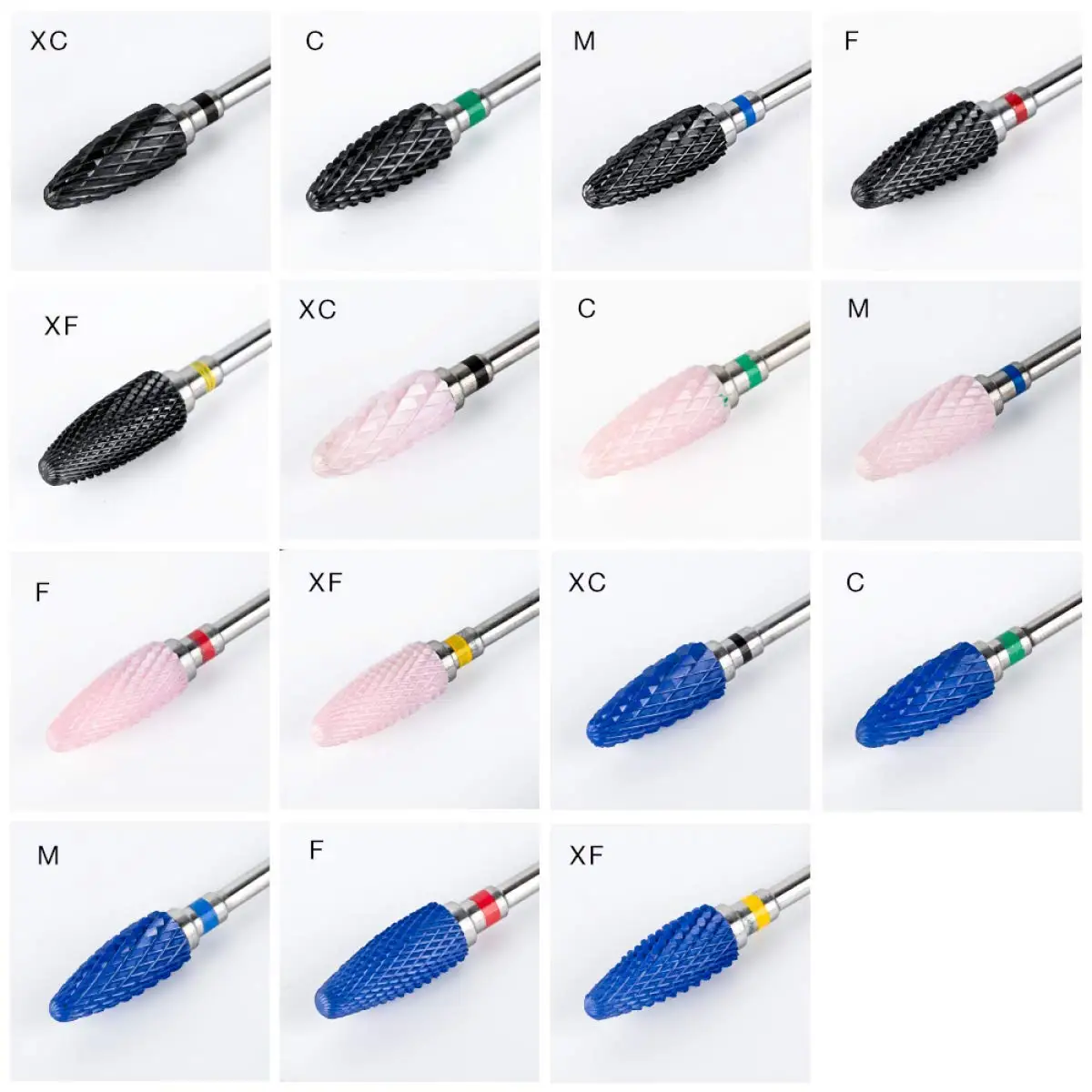 3/32” Ceramic Nail Drill Bit - Remove Acrylic Hard Gels Professional Manicure Pedicure Tool for Home Salon Pink/Black/Blue
3/32” Ceramic Nail Drill Bit - Remove Acrylic Hard Gels Professional Manicure Pedicure Tool for Home Salon Pink/Black/Blue