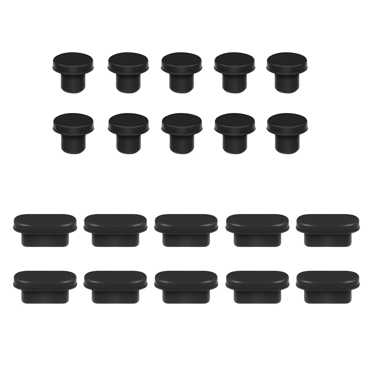 USB Plug Set- 10 Pairs Type Plugs for Silicone Plug Caps Type Plugs Covers for USB- Charging Port and 3.5mm Headphone Ports
USB Plug Set- 10 Pairs Type Plugs for Silicone Plug Caps Type Plugs Covers for USB- Charging Port and 3.5mm Headphone Ports