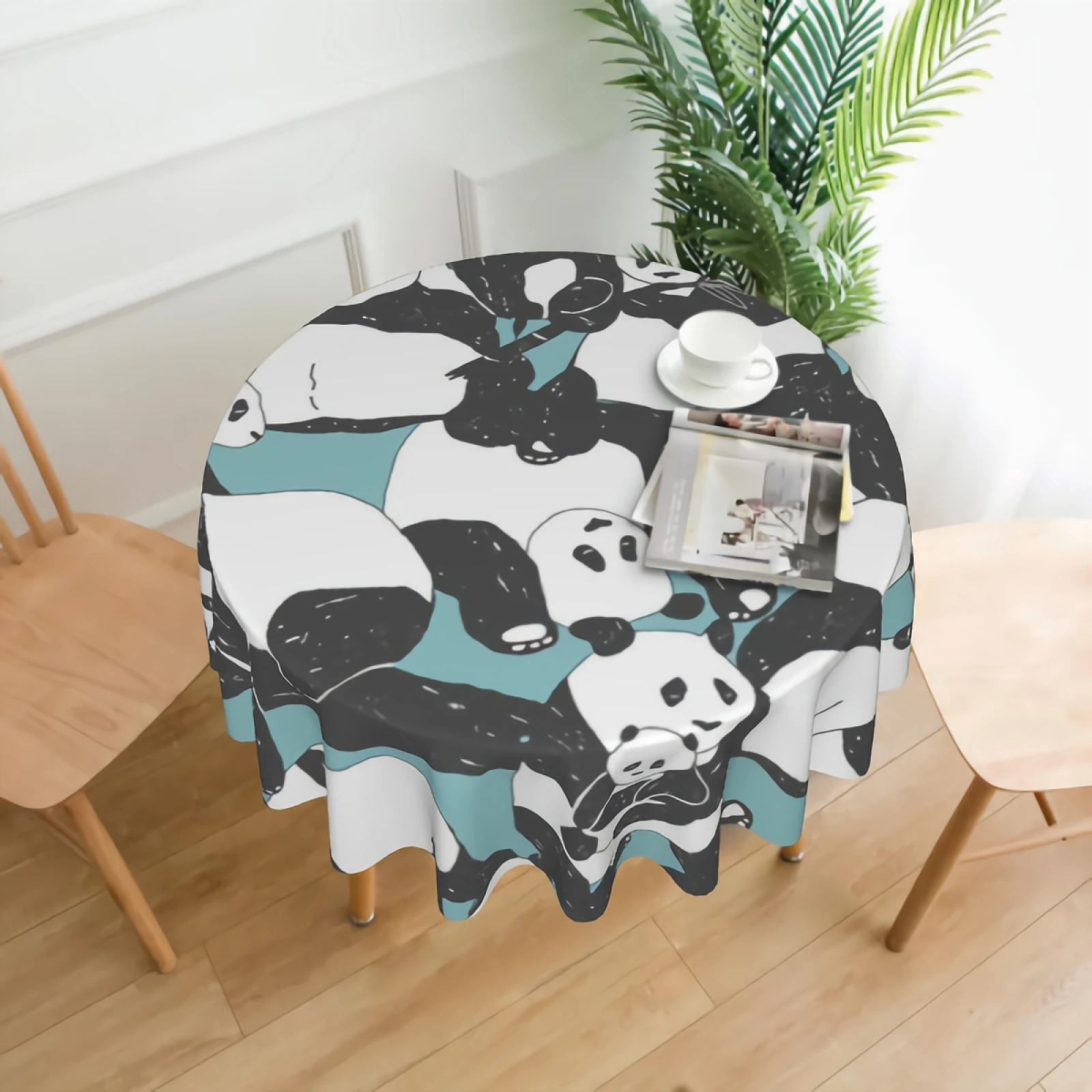 Panda Bear Sitting On Bamboo Round Tablecloth Farmhouse Cute Black White Bear Table Cloth 60 Inch Round Table Cloth
Panda Bear Sitting On Bamboo Round Tablecloth Farmhouse Cute Black White Bear Table Cloth 60 Inch Round Table Cloth