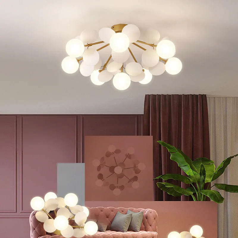 Nordic Latest Popular Ceiling Lamps Led Glass Ball Gold Lamp Shade Chandelier Home Decoration Bedroom Living Dining Chandeliers
Nordic Latest Popular Ceiling Lamps Led Glass Ball Gold Lamp Shade Chandelier Home Decoration Bedroom Living Dining Chandeliers