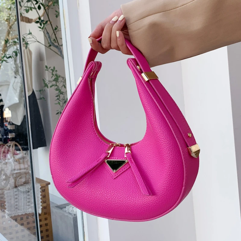 Underarm Shoulder Bags for Women 2023 New Luxury Designer Handbag Fashion Candy Color Party High Quality Half Moon Female Bag
Underarm Shoulder Bags for Women 2023 New Luxury Designer Handbag Fashion Candy Color Party High Quality Half Moon Female Bag