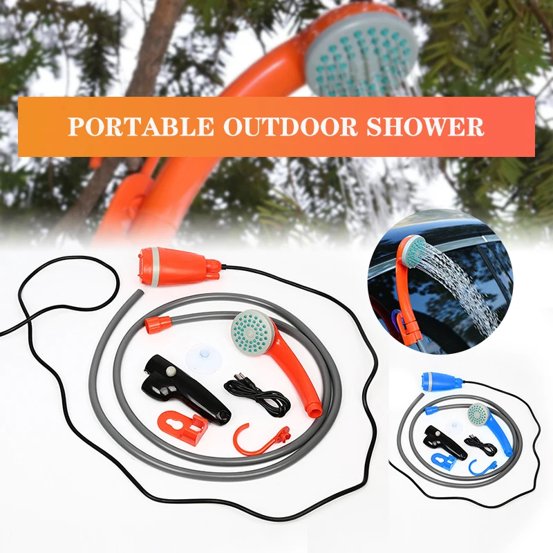12v Car Shower Handheld Shower Sprinkler Outdoor Field Shower With USB Charging Car With USB Plug With Battery
12v Car Shower Handheld Shower Sprinkler Outdoor Field Shower With USB Charging Car With USB Plug With Battery