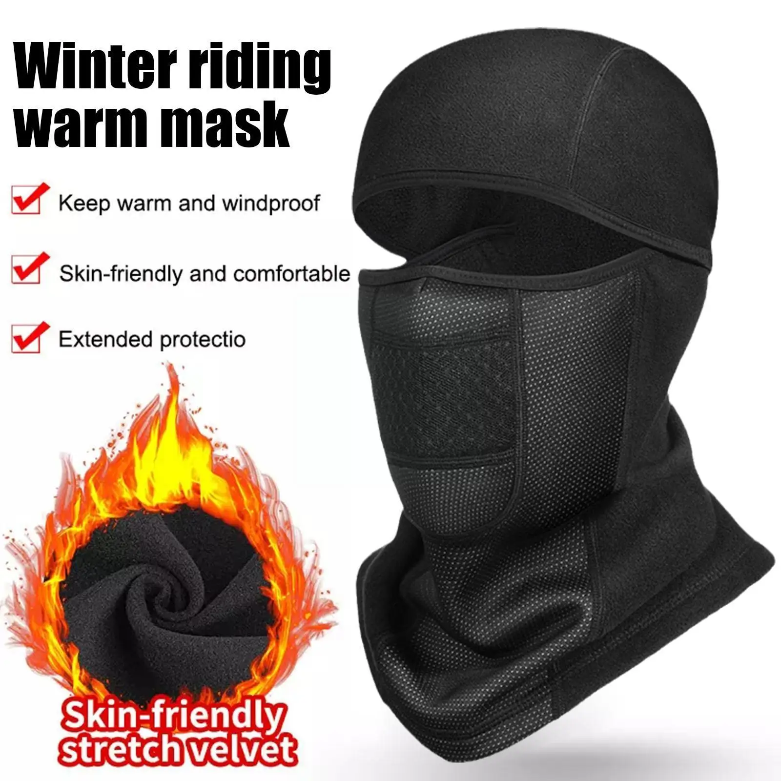 Winter Cycling Mask Fleece Thermal Keep Warm Windproof Ski Balaclava Mask Mask Face Skiing Hat Fishing Cycling Headwear P4U8 
Winter Cycling Mask Fleece Thermal Keep Warm Windproof Ski Balaclava Mask Mask Face Skiing Hat Fishing Cycling Headwear P4U8