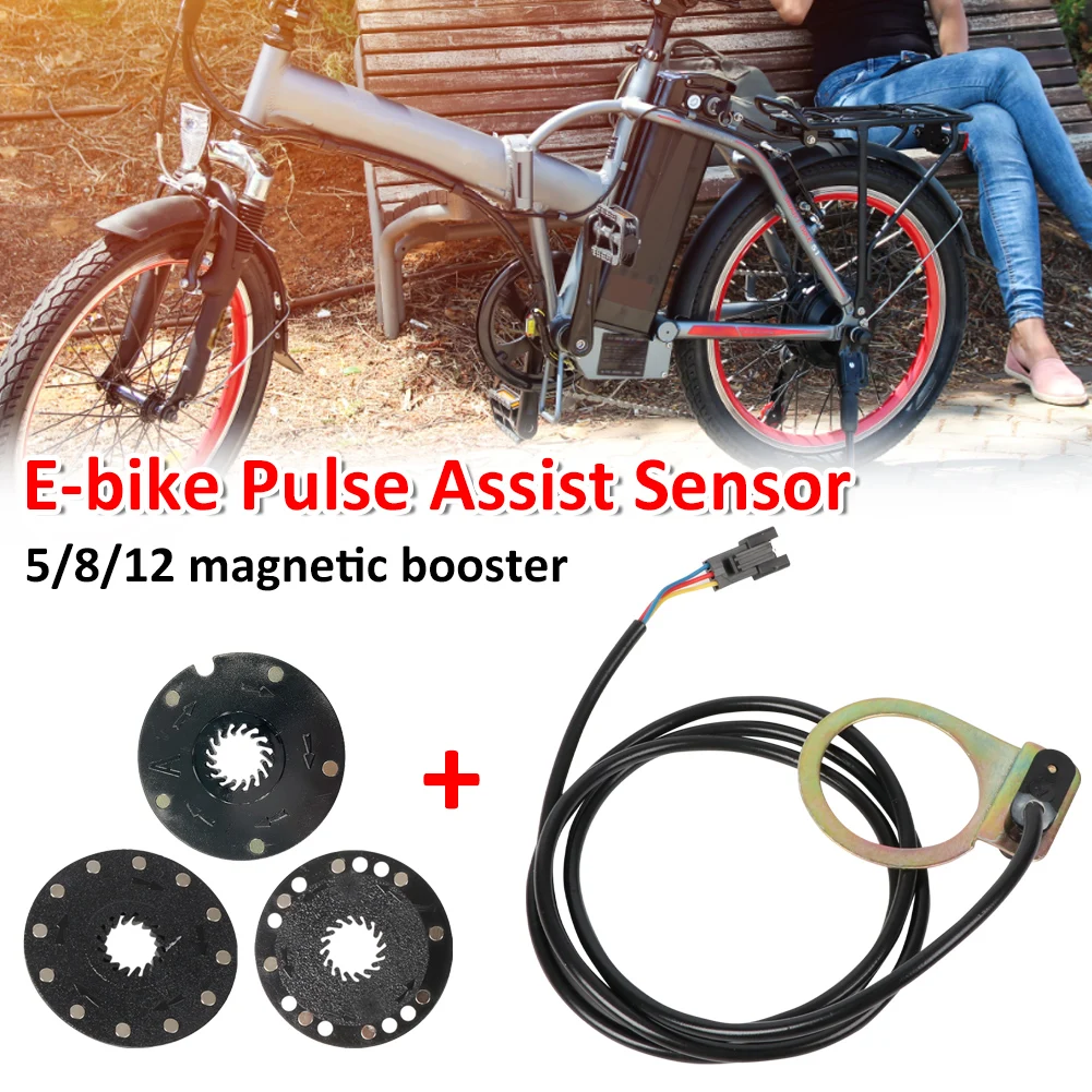 Electric Bicycle Pedal Sensor 5/8/12 Magnet Speed PAS System Auxiliary Alloy Universal Sensor Easy To Install E-bike Accessory
Electric Bicycle Pedal Sensor 5/8/12 Magnet Speed PAS System Auxiliary Alloy Universal Sensor Easy To Install E-bike Accessory