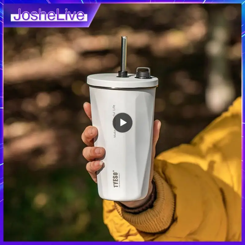Thermos Cup 600ml Vacuum Straw Cup Coffee Cup Water Bottles Water Bottle Durable Wide-mouth Design Car Mounted Straw Cup
Thermos Cup 600ml Vacuum Straw Cup Coffee Cup Water Bottles Water Bottle Durable Wide-mouth Design Car Mounted Straw Cup