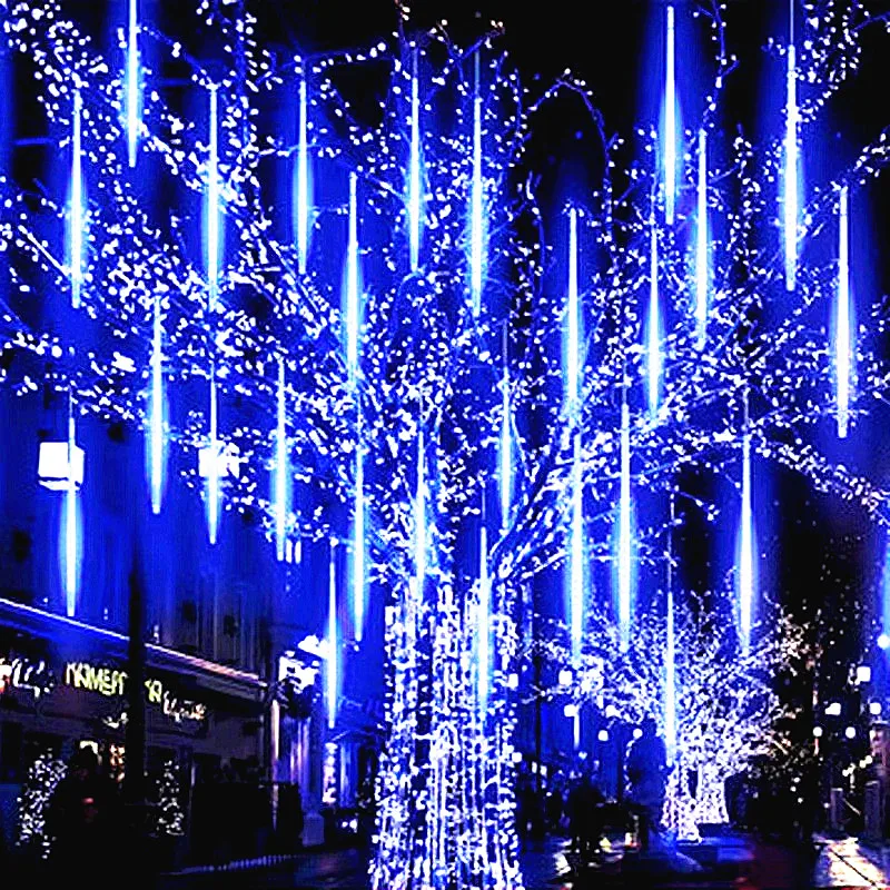 32/24/16/8 Tubes Meteor Shower Led String Lights Outdoor Light Garland Street Garland Christmas Tree Decorations for New Year
32/24/16/8 Tubes Meteor Shower Led String Lights Outdoor Light Garland Street Garland Christmas Tree Decorations for New Year