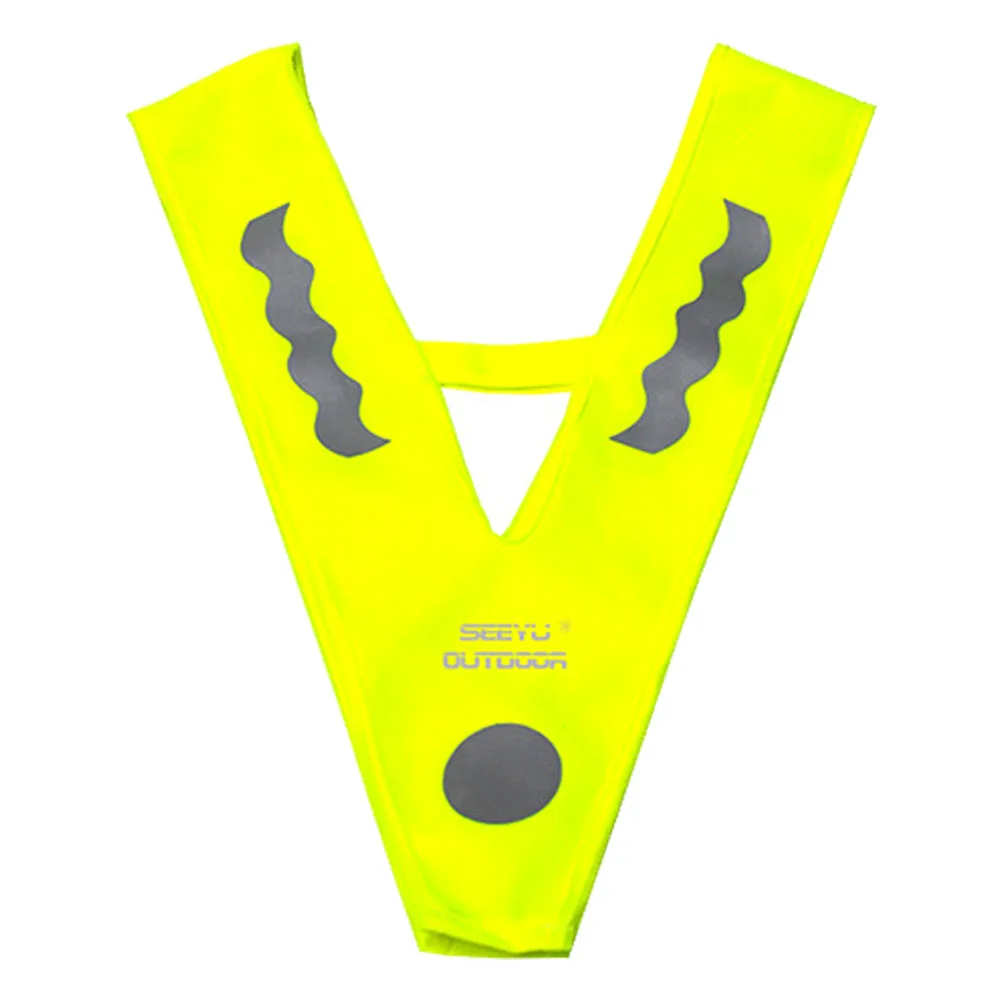 High Visibility Children Reflective Vest Traffic Safety V Shaped Walking Lightweight Running Cycling Polyester Outdoor Free Size
High Visibility Children Reflective Vest Traffic Safety V Shaped Walking Lightweight Running Cycling Polyester Outdoor Free Size