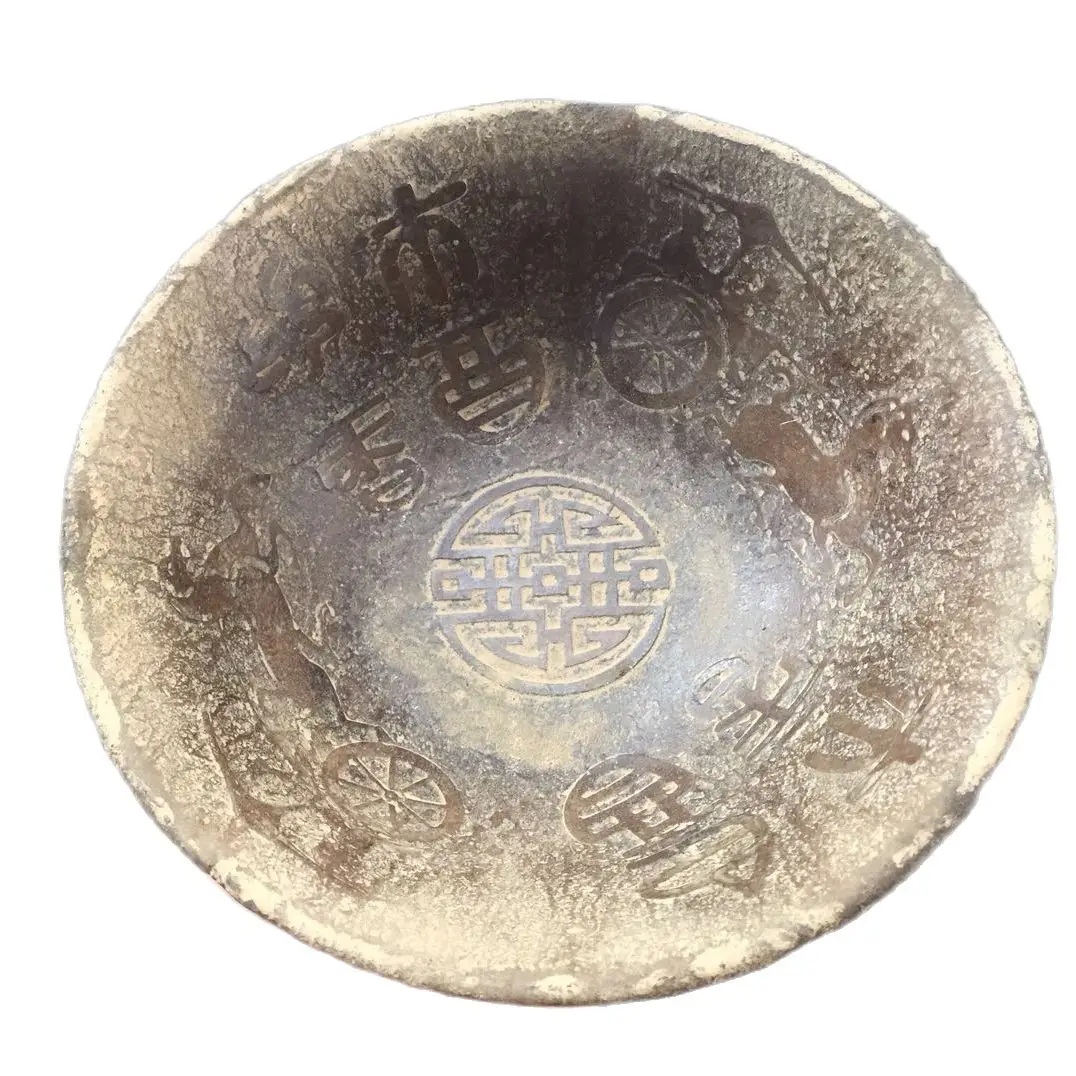 Rural Collection Old Bowl Relief Horse Drawn Cart Pattern Jade Carving 
Rural Collection Old Bowl Relief Horse Drawn Cart Pattern Jade Carving