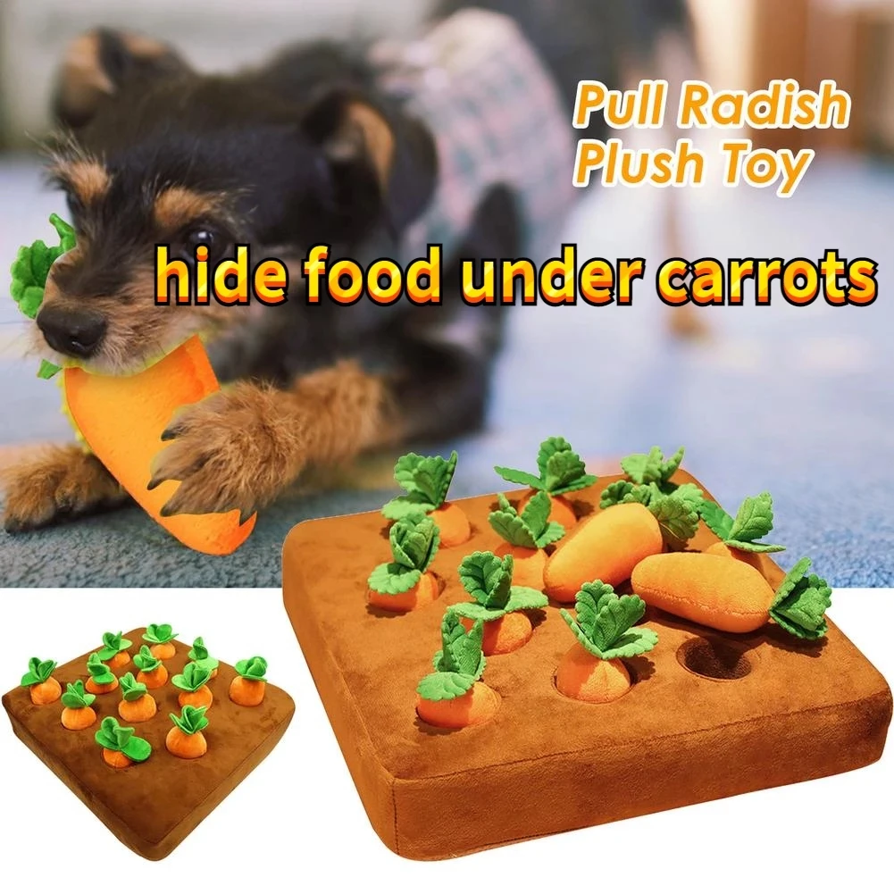 Dog Cat Toy Carrot Plush Pet Vegetable Chew Toy Sniff Pets Hide Food Toys To Improve Eating Habits Durable Chew Dogs Accessories
Dog Cat Toy Carrot Plush Pet Vegetable Chew Toy Sniff Pets Hide Food Toys To Improve Eating Habits Durable Chew Dogs Accessories