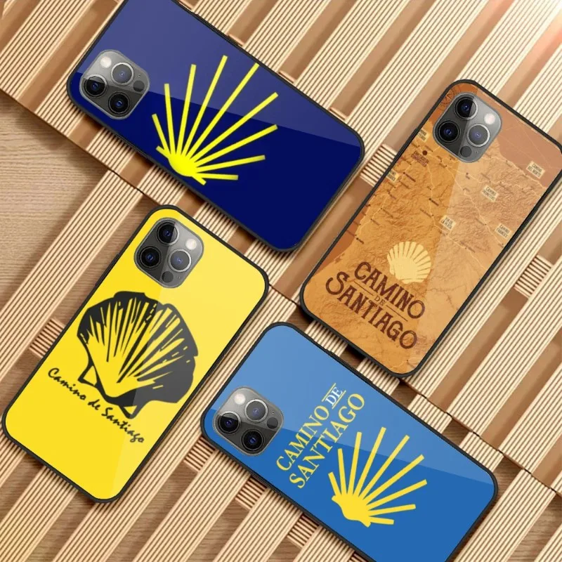 Camino de Santiago Phone Case for iPhone 14 13 12 11 XS X 8 7 6 Plus Mini Pro Max SE 2022 PC Glass Cover Funda Shell
Camino de Santiago Phone Case for iPhone 14 13 12 11 XS X 8 7 6 Plus Mini Pro Max SE 2022 PC Glass Cover Funda Shell
