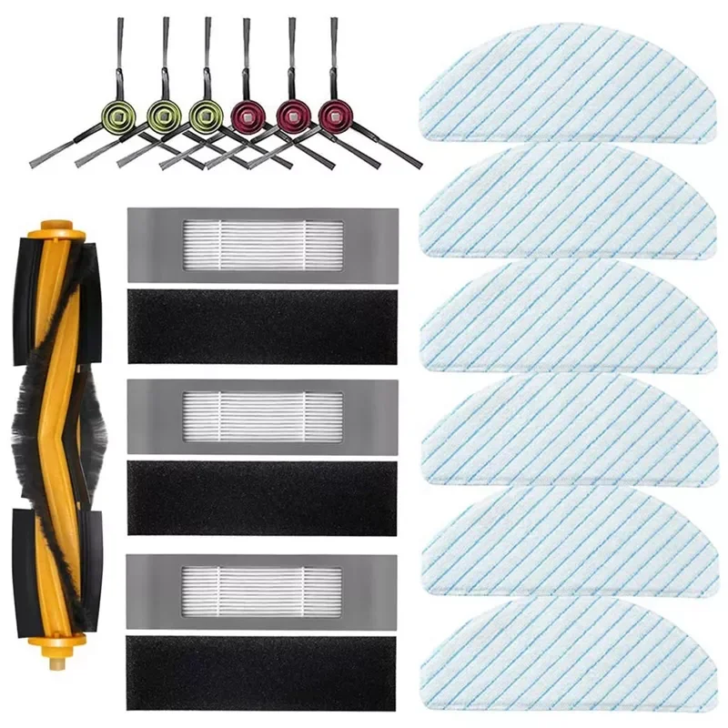 Roller Brush Mop Filter Set For Ecovacs Deebot Ozmo T8 AIVI T8 MAX Robot Vacuum Cleaner Parts
Roller Brush Mop Filter Set For Ecovacs Deebot Ozmo T8 AIVI T8 MAX Robot Vacuum Cleaner Parts