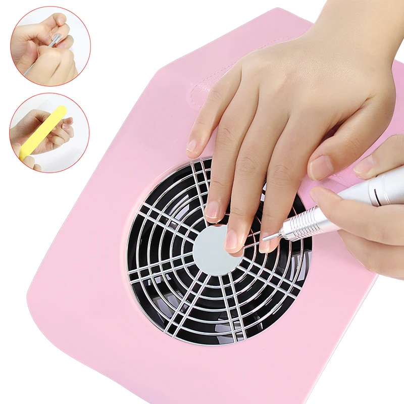 

40/60WNail Dust Collector Nail Dust Suction Vacuum Cleaner Nail Dust Fan Nail Dust Suction Manicure Machine Tools Nail Art Salon