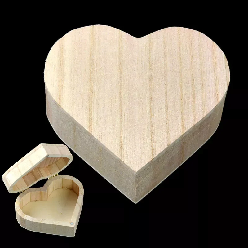 Storage Box Heart Shape Wood Box Jewelry Box Wedding Gift Makeup Cosmetic Earrings Ring Desk Rangement Make Up Wooden Organizer
Storage Box Heart Shape Wood Box Jewelry Box Wedding Gift Makeup Cosmetic Earrings Ring Desk Rangement Make Up Wooden Organizer